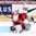 MONTREAL, CANADA - DECEMBER 26: Denmark's Lasse Petersen #30 makes the save on this play during preliminary round action against Sweden at the 2017 IIHF World Junior Championship. (Photo by Andre Ringuette/HHOF-IIHF Images)

